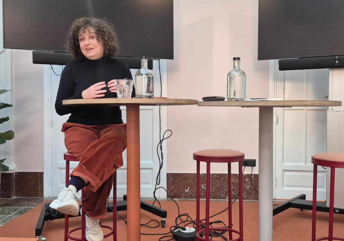 Montse Montaos, de la Radio Televisión Pública de Galicia.