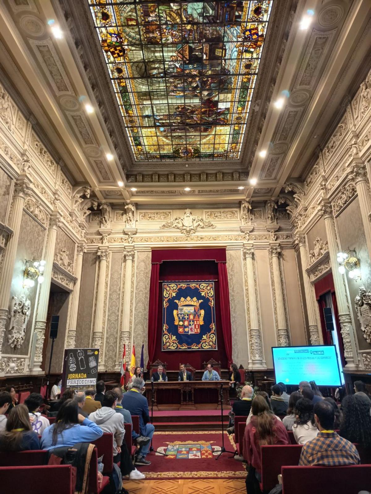Jornada Periodismo de Proximidad celebrada en Palencia.