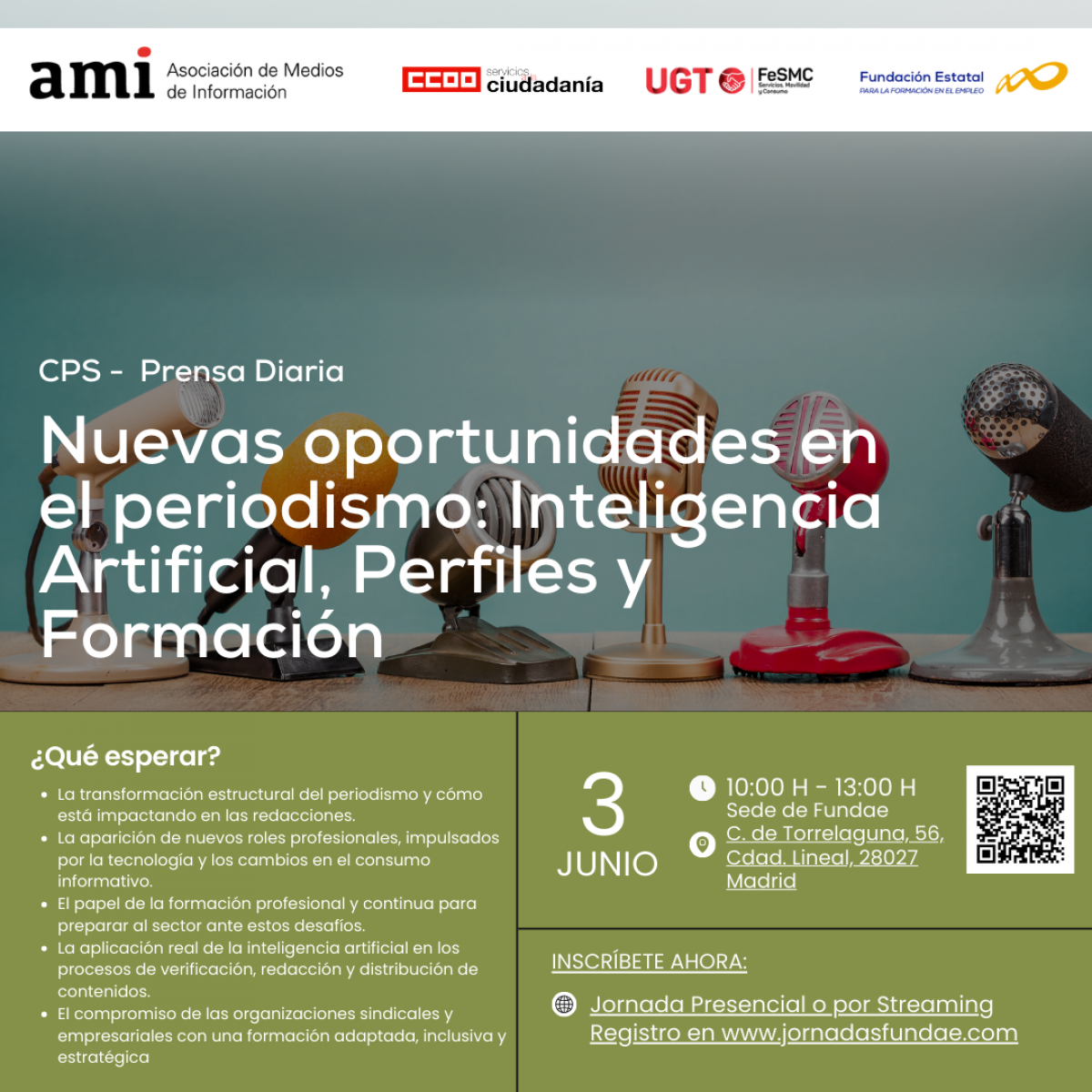 Jornada prensa diaria Fundae
