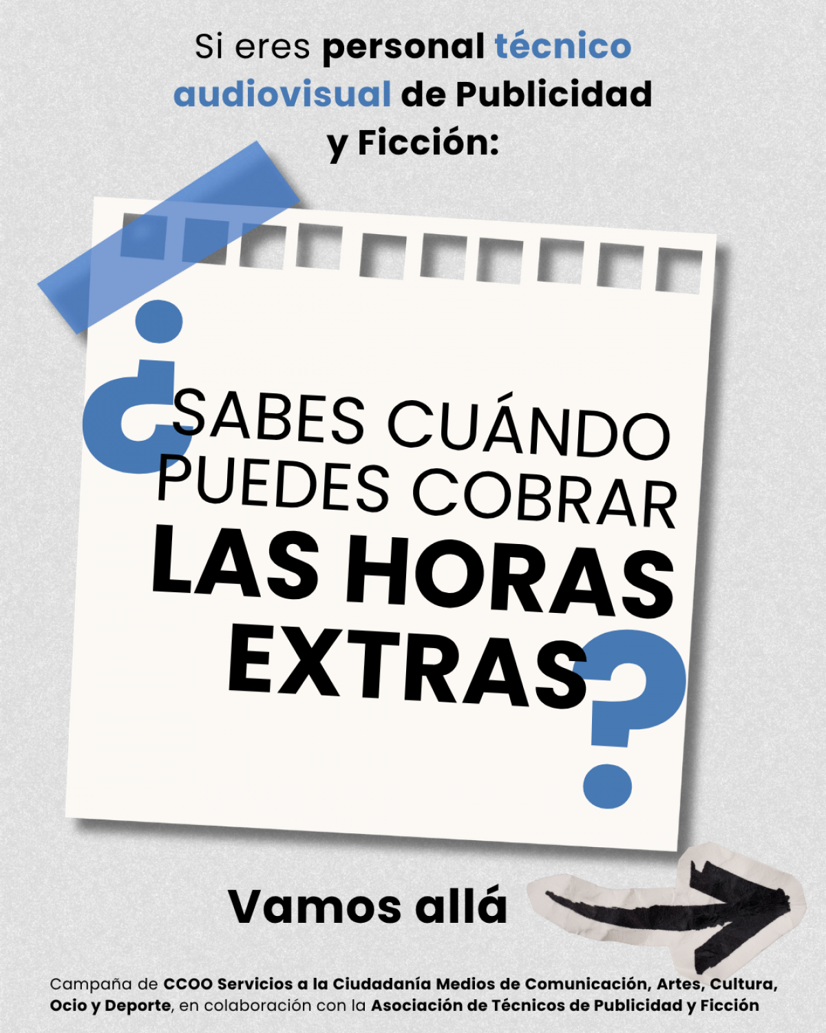 Campaña Técnicos Producción Audiovisual
