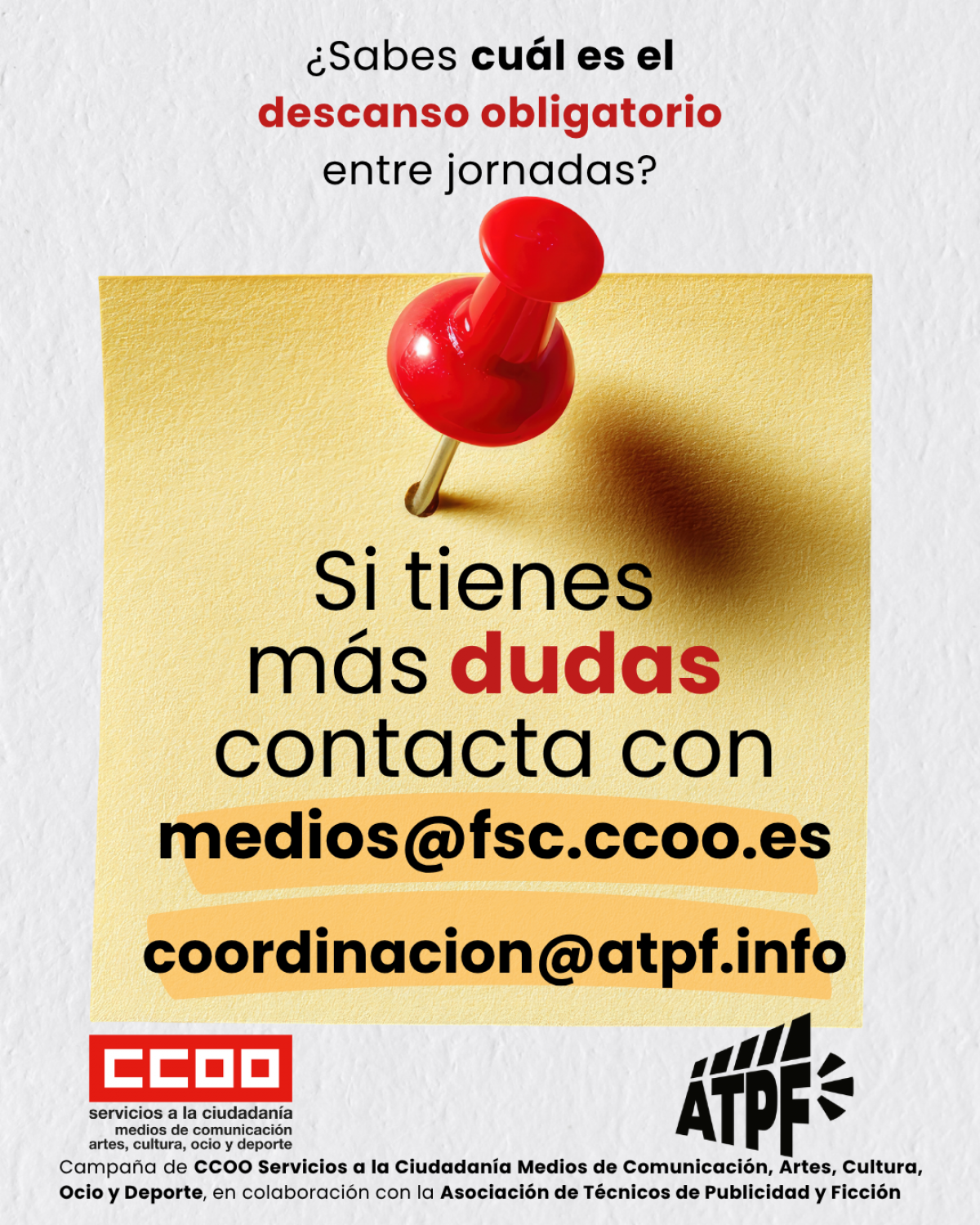 campaña producción audiovisual