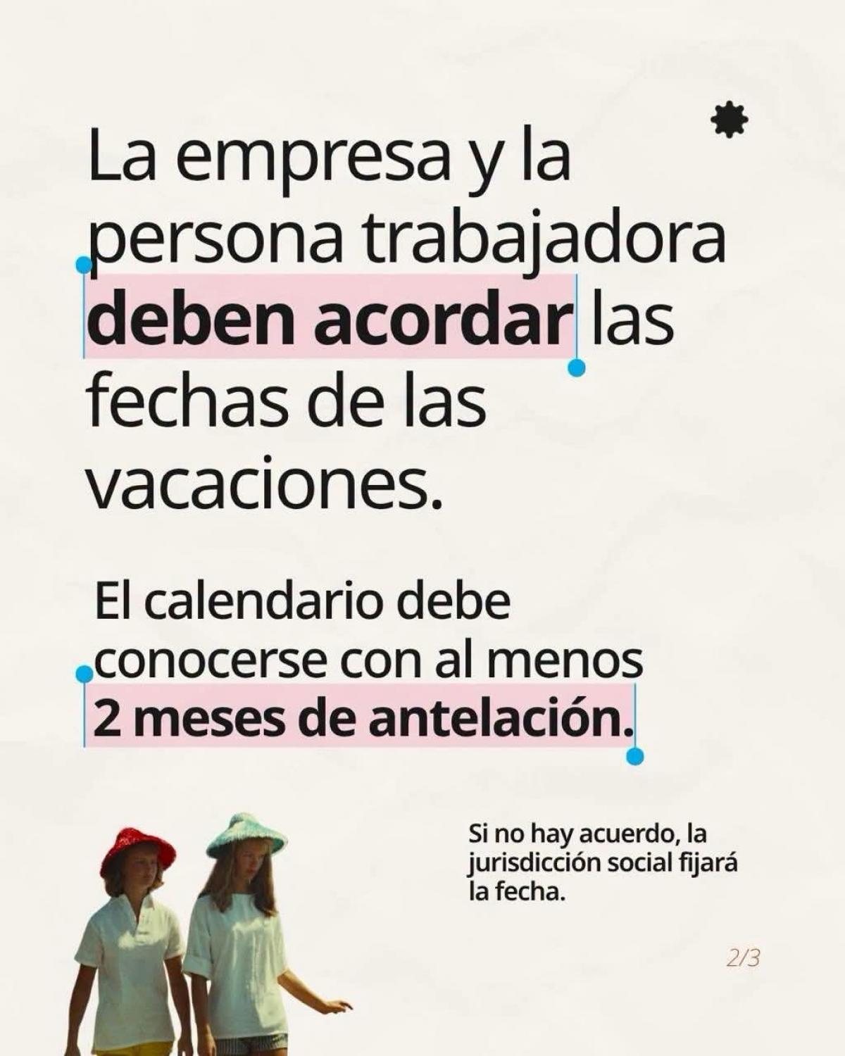 Derechos laborales en verano
