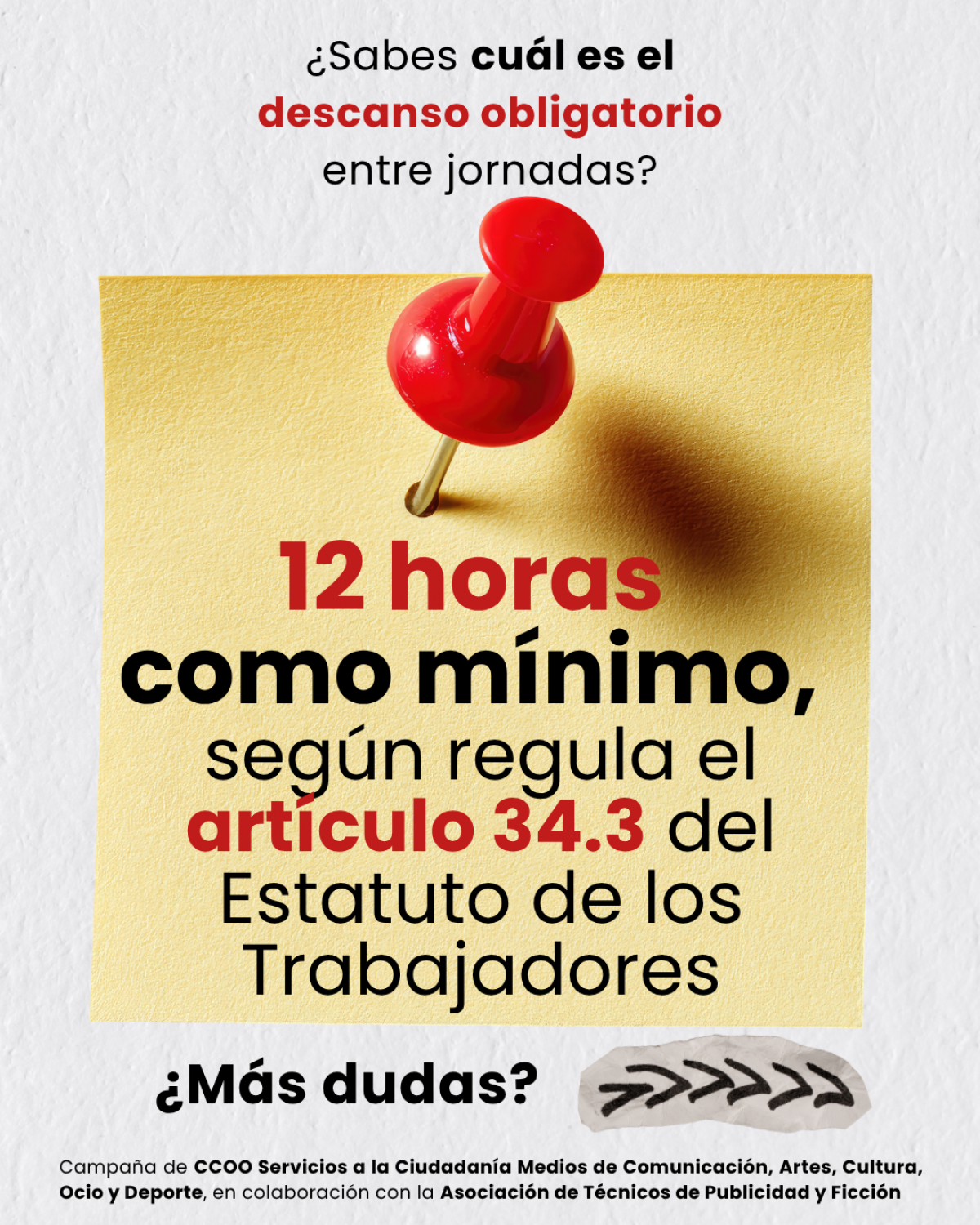 campaña técnicos producción audiovisual