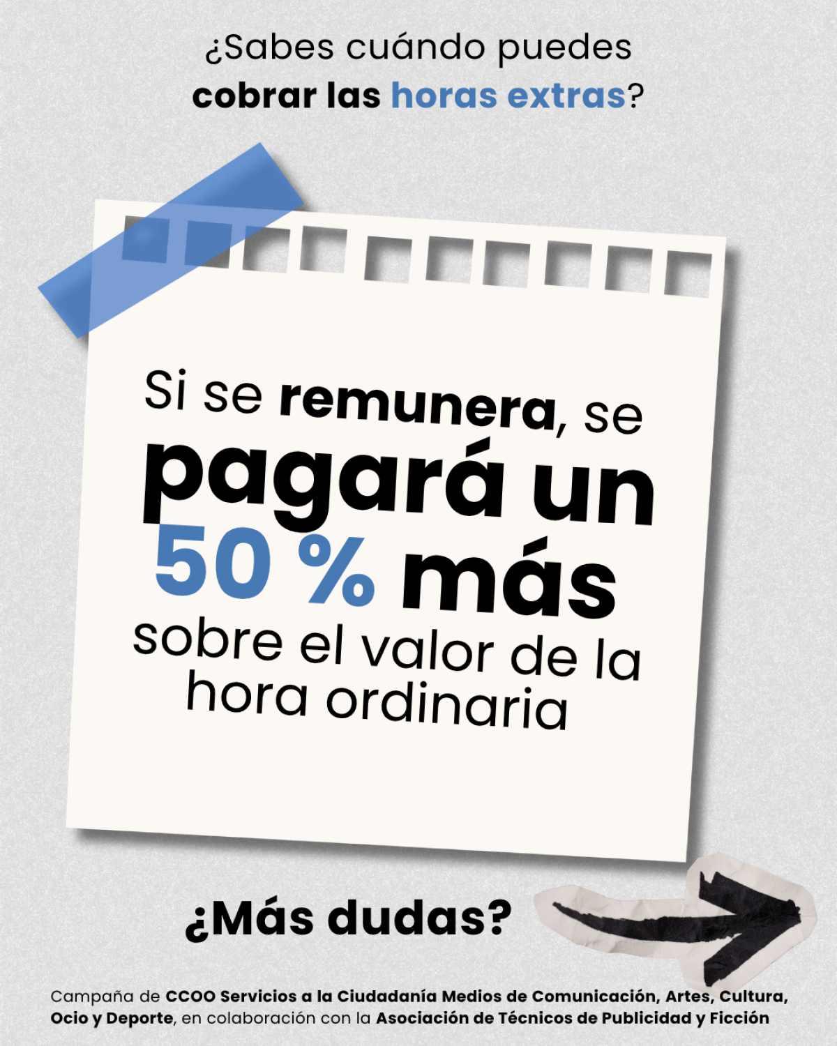 campaña técnicos producción audiovisual