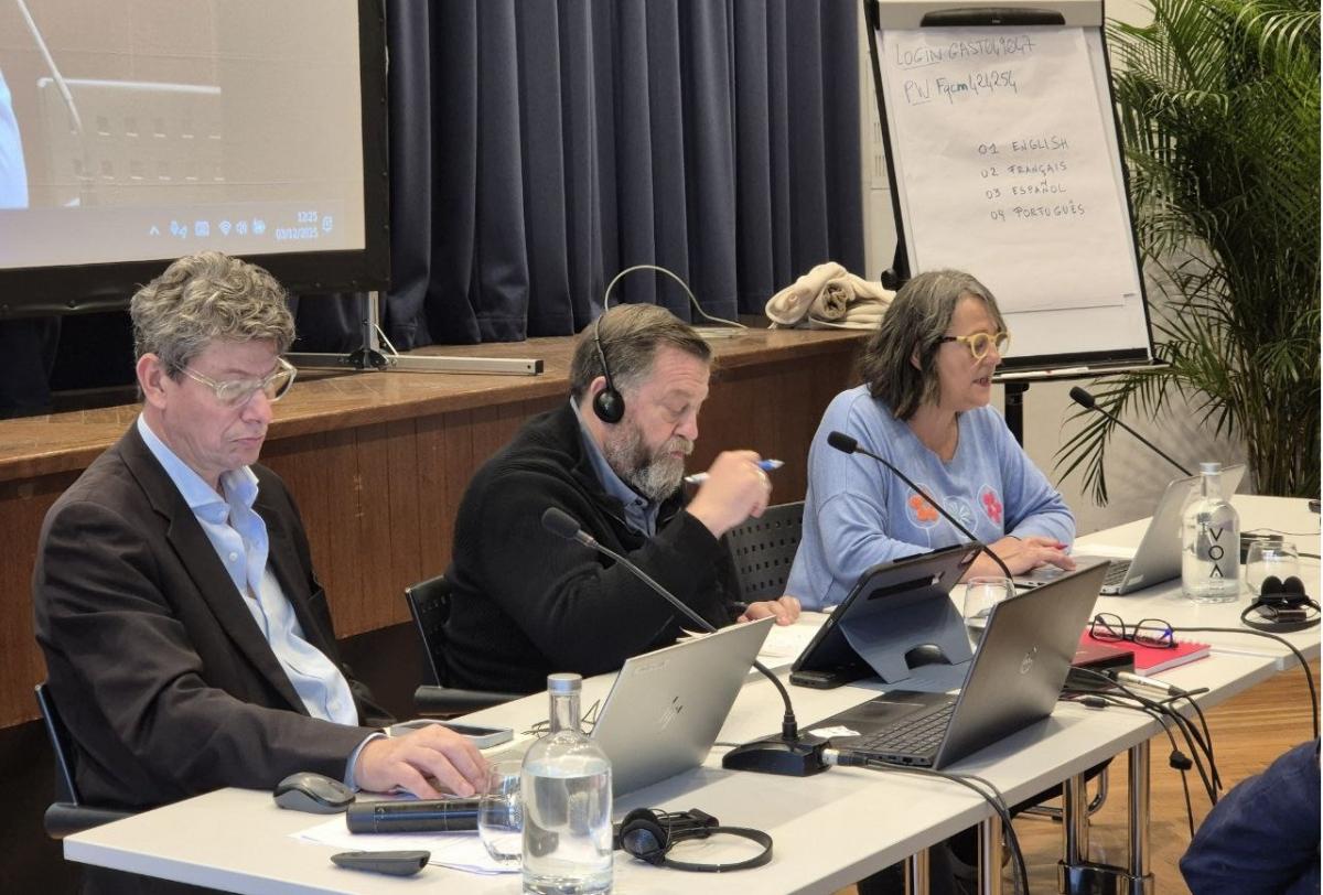 Ana Martínez participa como ponente en un panel internacional del Comité Ejecutivo de UNI-MEI en Lisboa.