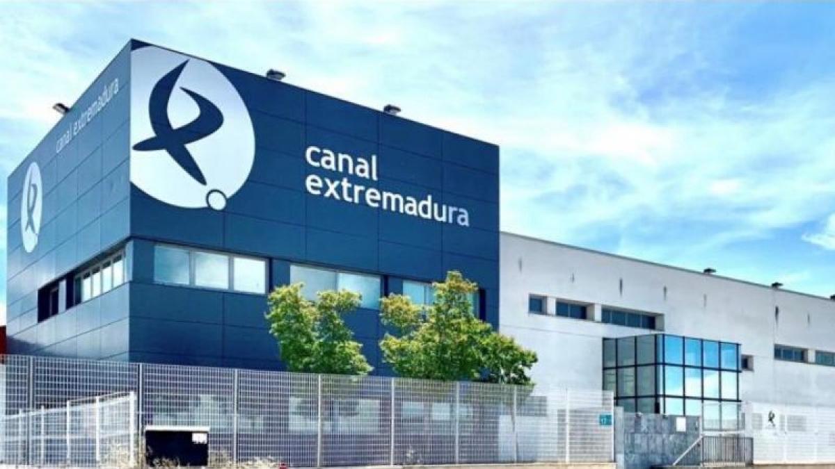 Sede ce Canal Extremadura, la televisión pública de la comunidad autónoma. / Canal Extremadura