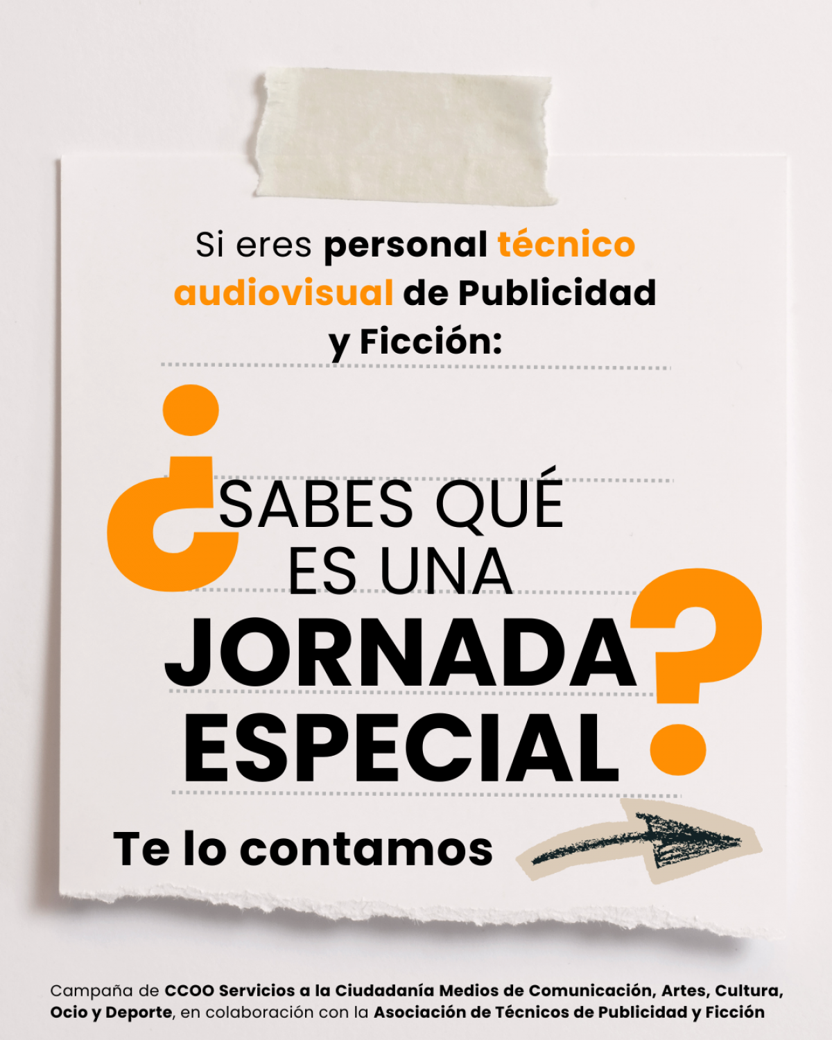 campaña producción audiovisual
