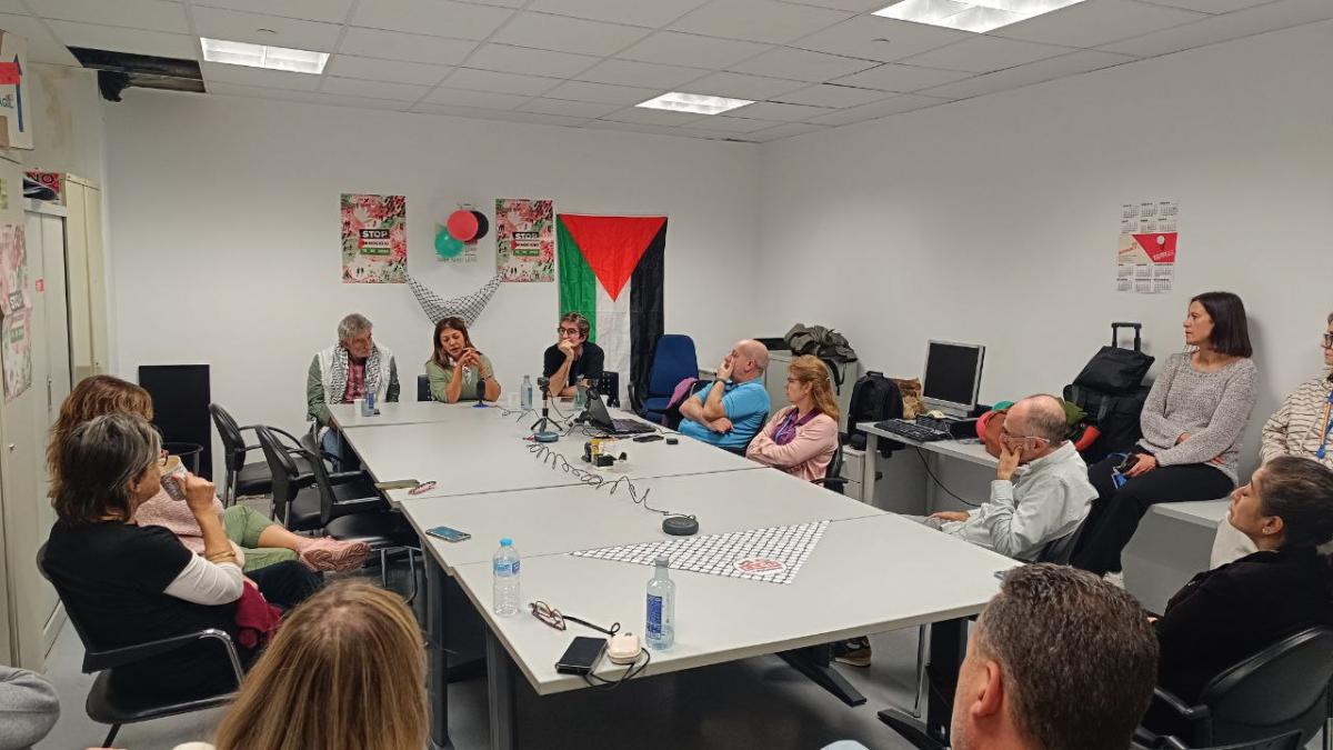 Jornada en la Sección Sindical de CCOO en Movistar Plus