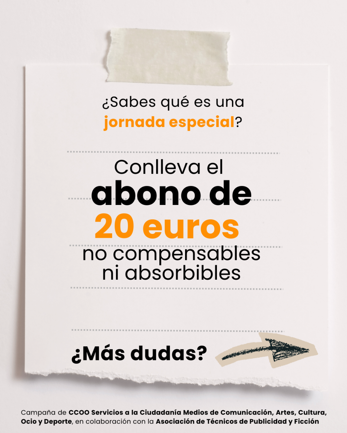 Campaña Técnicos Producción Audiovisual